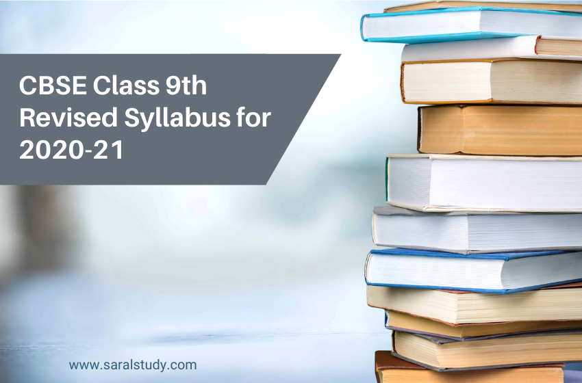 CBSE Class 9 Revised Syllabus 2020-21