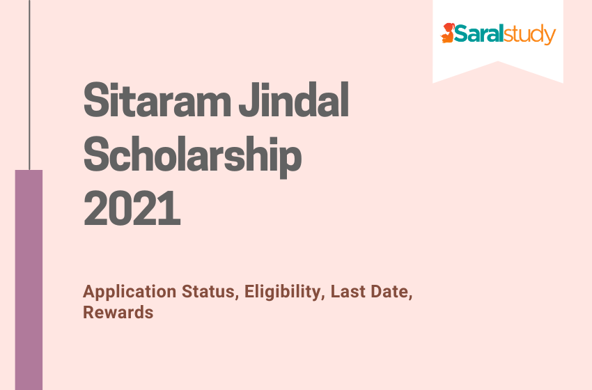 Sitaram Jindal Scholarship