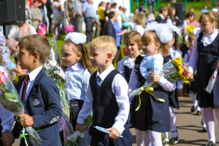 First day of school called Knowledge Day, Russia