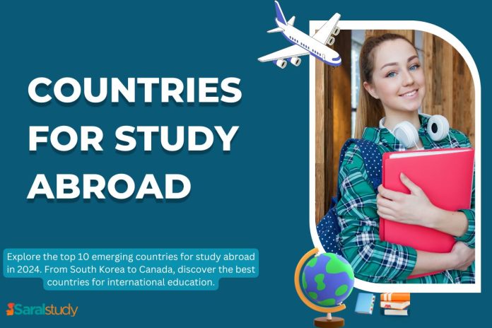 Countries for study abroad