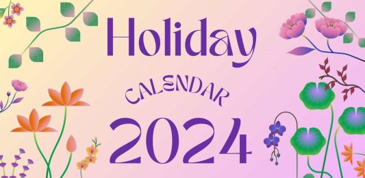 Holiday Calendar 2024