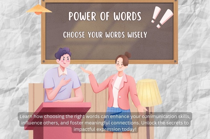 Power Of Words: Choose Your Words Wisely