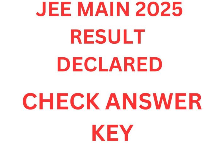 JEE MAIN RESULT