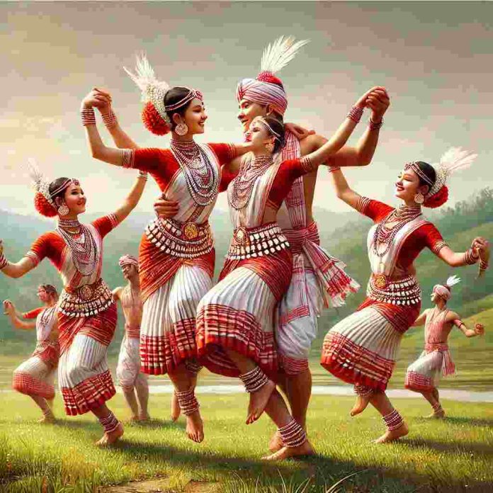 Jhumur dance