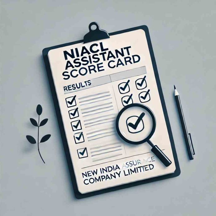 NIACL Assistant Score Card