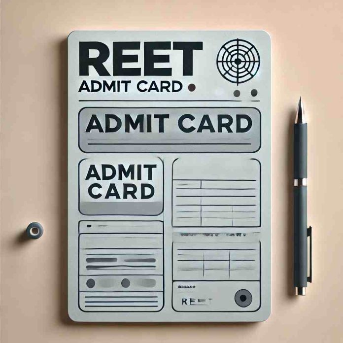 REET Admit Card