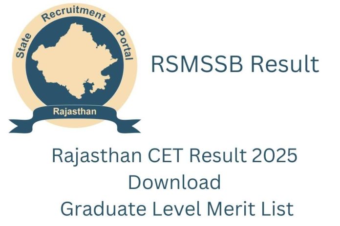 RSMSSB Result