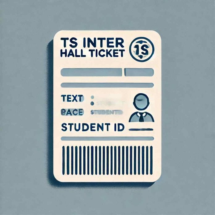 TS Inter Hall Ticket