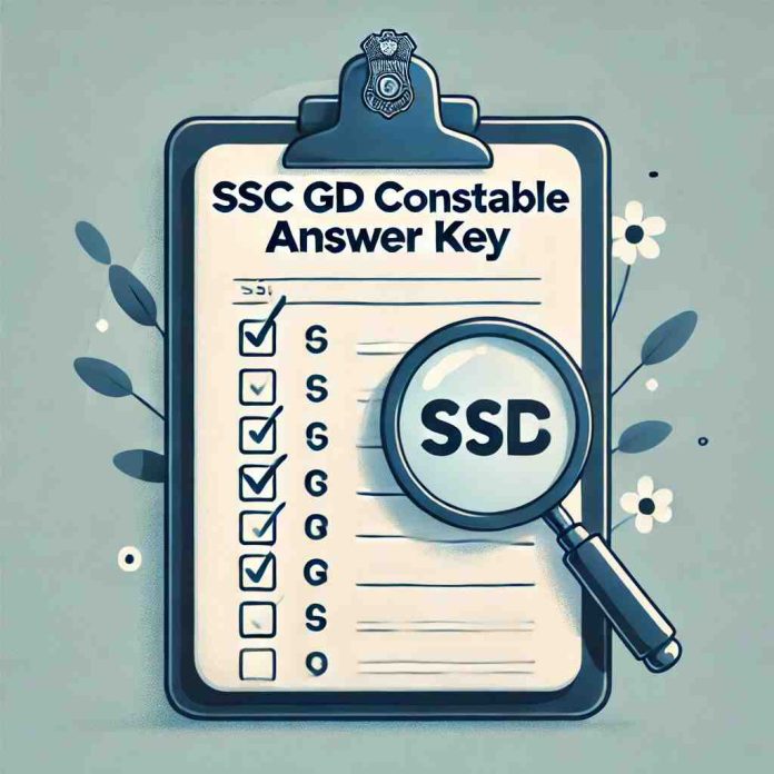 SSC GD Constable Answer Key