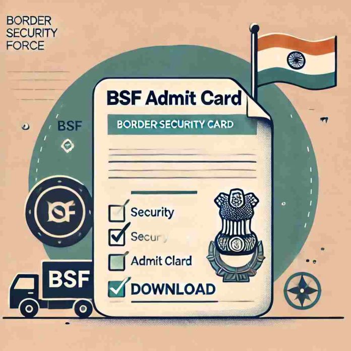 BSF admit card