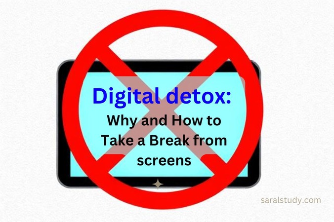 Digital detox: Why and How to Take a Break from screens